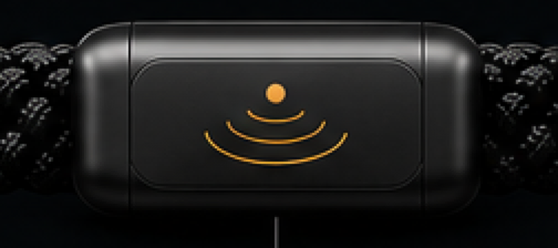 Concept render of the clasp front with its recessed button
